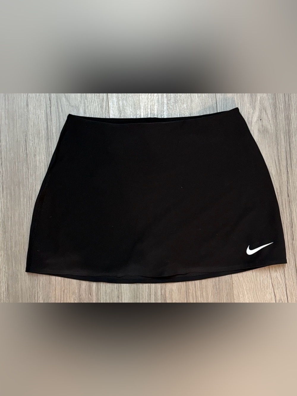 Nike black mini skirt built shorts S